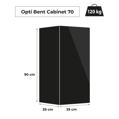 AQUAEL SZAFKA OPTIBENT 70 CZARNA