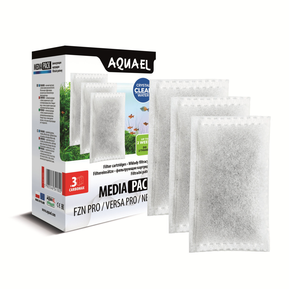 AQUAEL MEDIA PACK FZN PRO CARBON 3SZT