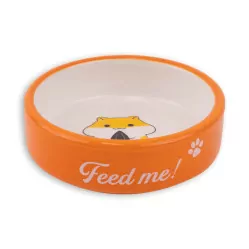 HAVE A PET MISKA CERAMICZNA DLA CHOMIKA POMARAŃCZOWA