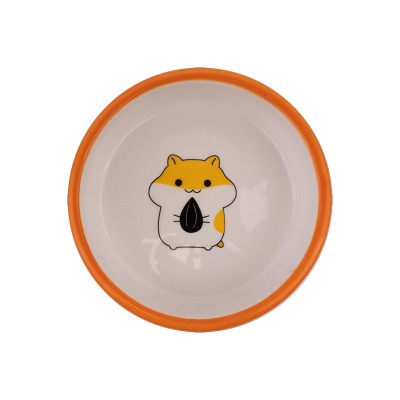 HAVE A PET MISKA CERAMICZNA DLA CHOMIKA POMARAŃCZOWA