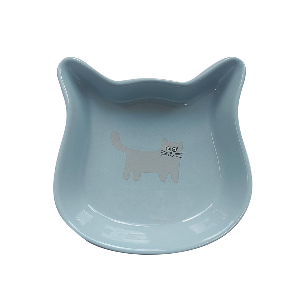 HAVE A PET MISKA CERAMICZNA DLA KOTA NIEBIESKA