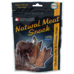 ONTARIO KURCZAK Z KOŚCIĄ WAPIENNĄ PIES 70G.