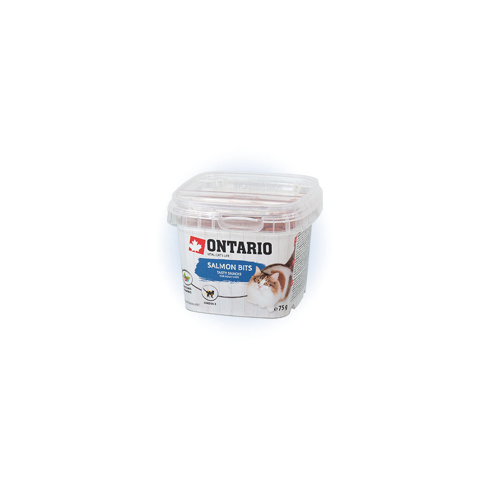 ONTARIO SALMON OMEGA BITS KOT 75G.