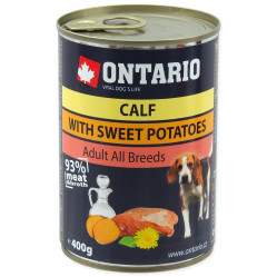 ONTARIO MINI KARMA DLA PSA – CIELĘCINA Z BATATAMI 400G