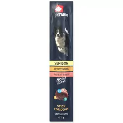 ONTARIO KABANOSY Z DZICZYZNĄ DLA PSA 15G