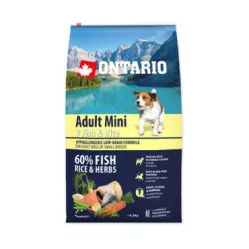 ONTARIO ADULT MINI FISH & RICE 6.5KG