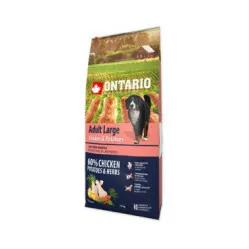 ONTARIO ADULT LARGE CHICKEN HERBS 12KG.