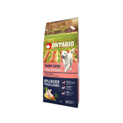 ONTARIO SENIOR LARGE CHICKEN 12KG.