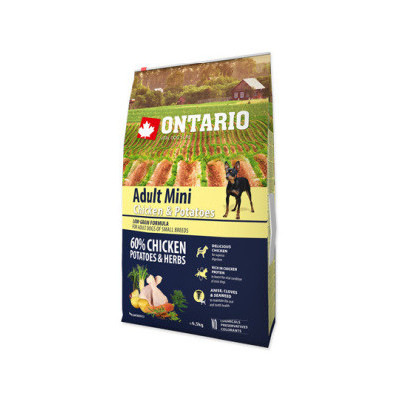 ONTARIO ADULT MINI CHICKEN HERBS 6.5KG