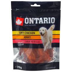 ONTARIO CHRUPIĄCE PASKI Z KURCZAKA PIES 70G