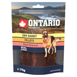 ONTARIO FILETY Z KRÓLIKA DLA PSA 70G.