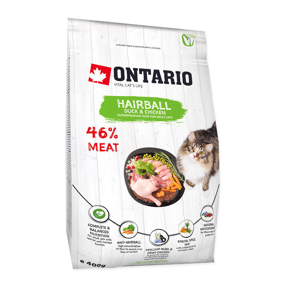 ONTARIO KARMA DLA KOTA Z FORMUŁĄ ODKŁACZAJĄCĄ 2KG ONTARIO KARMA DLA KOTA Z FORMUŁĄ ODKŁACZAJĄCĄ 2KG