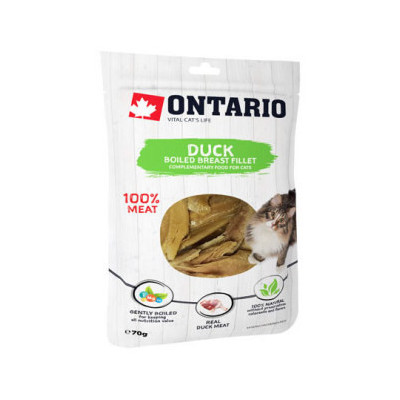 ONTARIO CAT FILECIKI Z KACZKI 70G