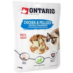 ONTARIO CAT KANAPKA Z KURCZAKIEM I MINTAJEM 50G