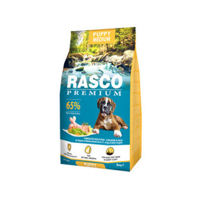 RASCO PREMIUM PUPPY MEDIUM 3KG