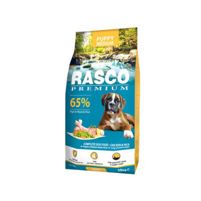 RASCO PREMIUM PUPPY MEDIUM 15KG