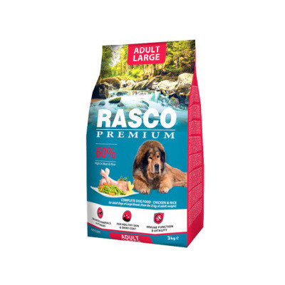 RASCO PREMIUM ADULT LARGE 3KG