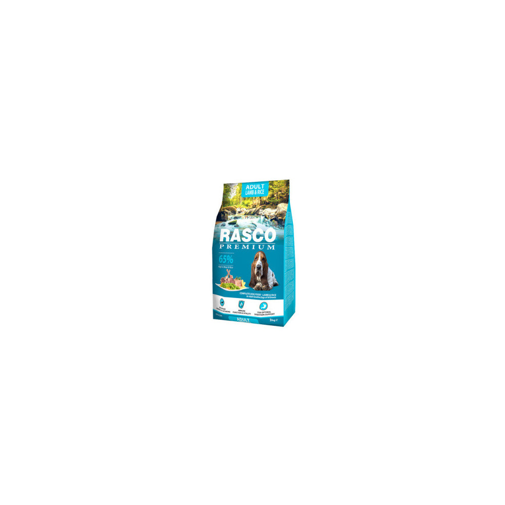 RASCO PREMIUM SENSITIVE LAMB&RICE 3KG