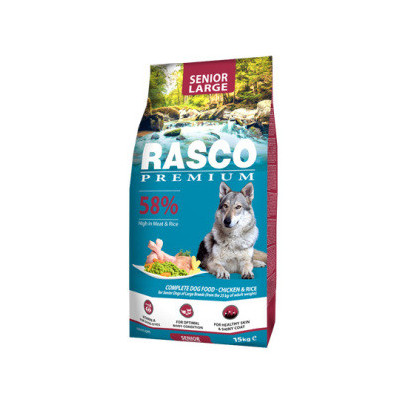RASCO PREMIUM SENIOR LARGE 15KG