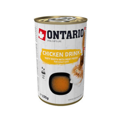 ONTARIO CAT CHICKEN DRINK 135G