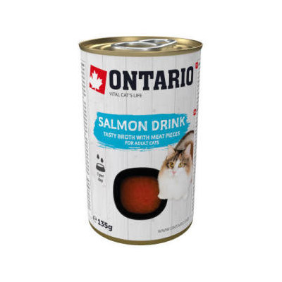 ONTARIO CAT SALMON DRINK 135G