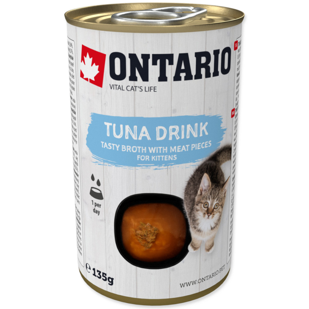 ONTARIO KITTEN DRINK TUNA 135G