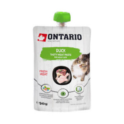ONTARIO CAT DUCK TASTY MEAT PASTE 90G