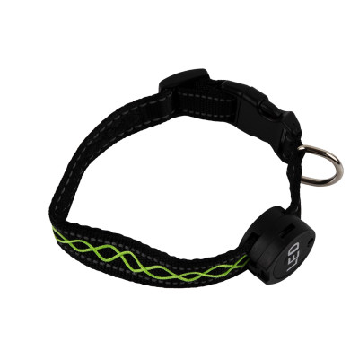 HAVE A PET OBROŻA PARTY LED CZARNA S