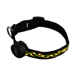 HAVE A PET OBROŻA PARTY LED CZARNA M