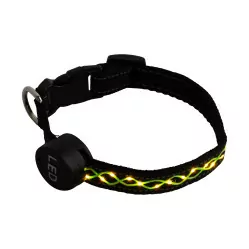 HAVE A PET OBROŻA PARTY LED CZARNA M