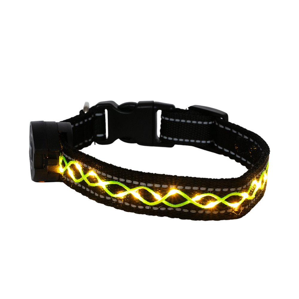 HAVE A PET OBROŻA PARTY LED CZARNA L