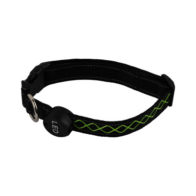 HAVE A PET OBROŻA PARTY LED CZARNA M