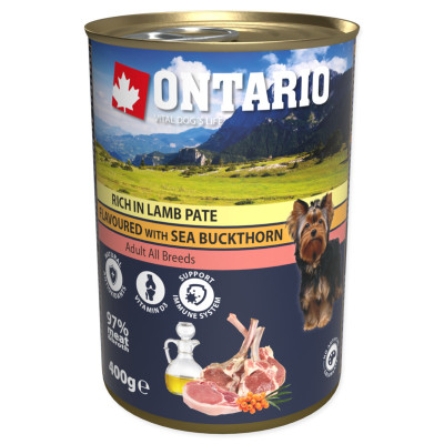 ONTARIO PATE JAGNIĘCINA Z ROKITNIKIEM 400G