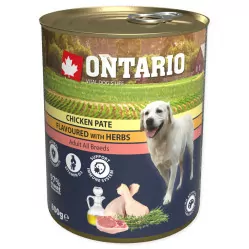 ONTARIO PATE KURCZAK W ZIOŁACH 800G