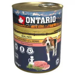ONTARIO PATE CIELĘCINA W ZIOŁACH 800G