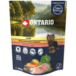 ONTARIO DOG KARP Z WARZYWAMI 300G