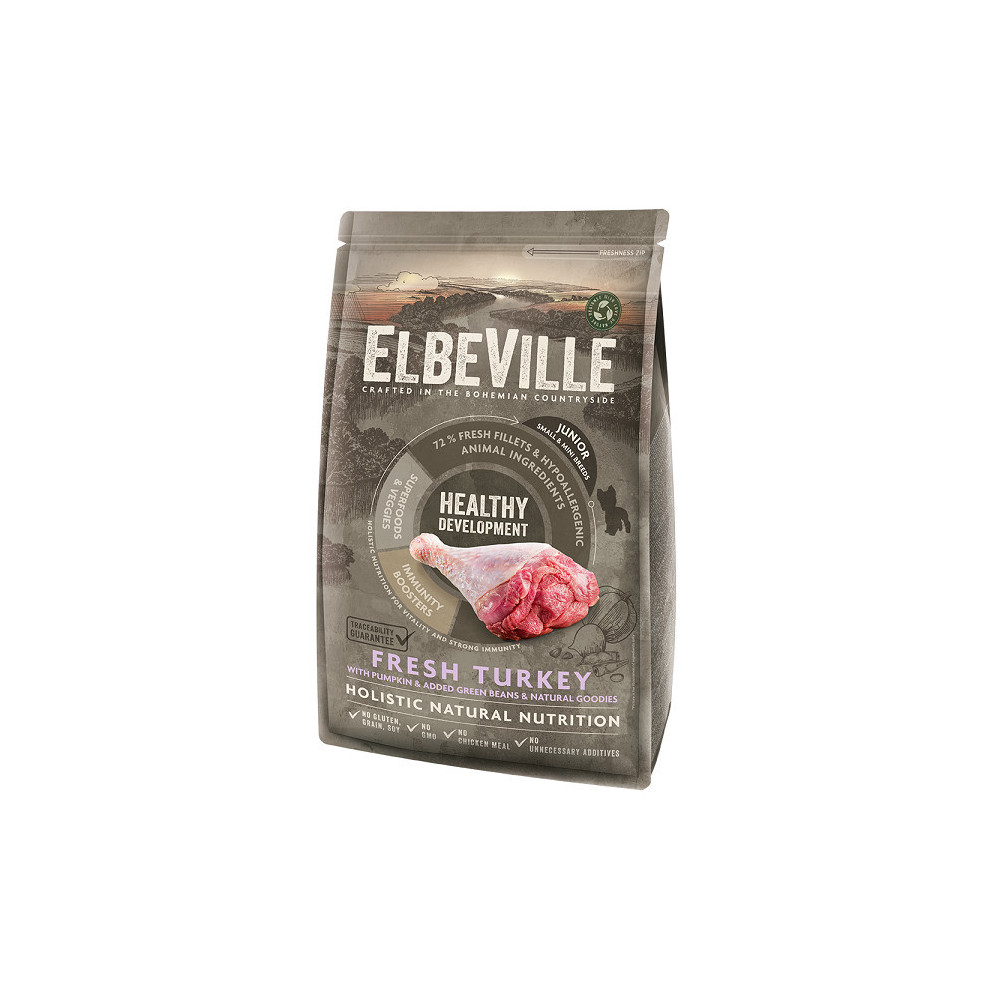 ELBEVILLE PUPPY/JUNIOR MINI FRESH TURKEY 1,4KG