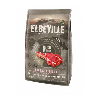 ELBEVILLE ADULT HIGH ENERGY FRESH BEEF 1,4KG