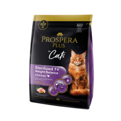PROSPERA PLUS CAT ADULT STERILIZED +7 WEIGHT BALANCE CHICKEN 2KG