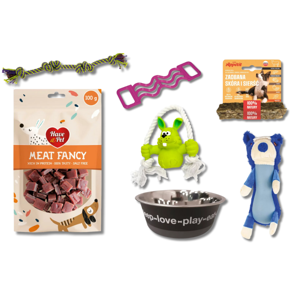 Mega Prezentownik dla Psa – 7 Niezbędnych Niespodzianek