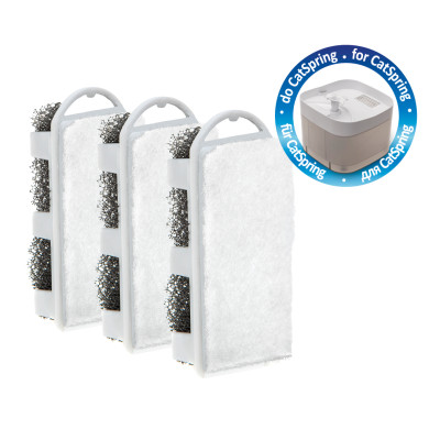 COMFY POIDŁO AUTOMATYCZNE CATSPRING 2,5 L + COMFY WKŁAD POIDŁO CARBON 3SZT