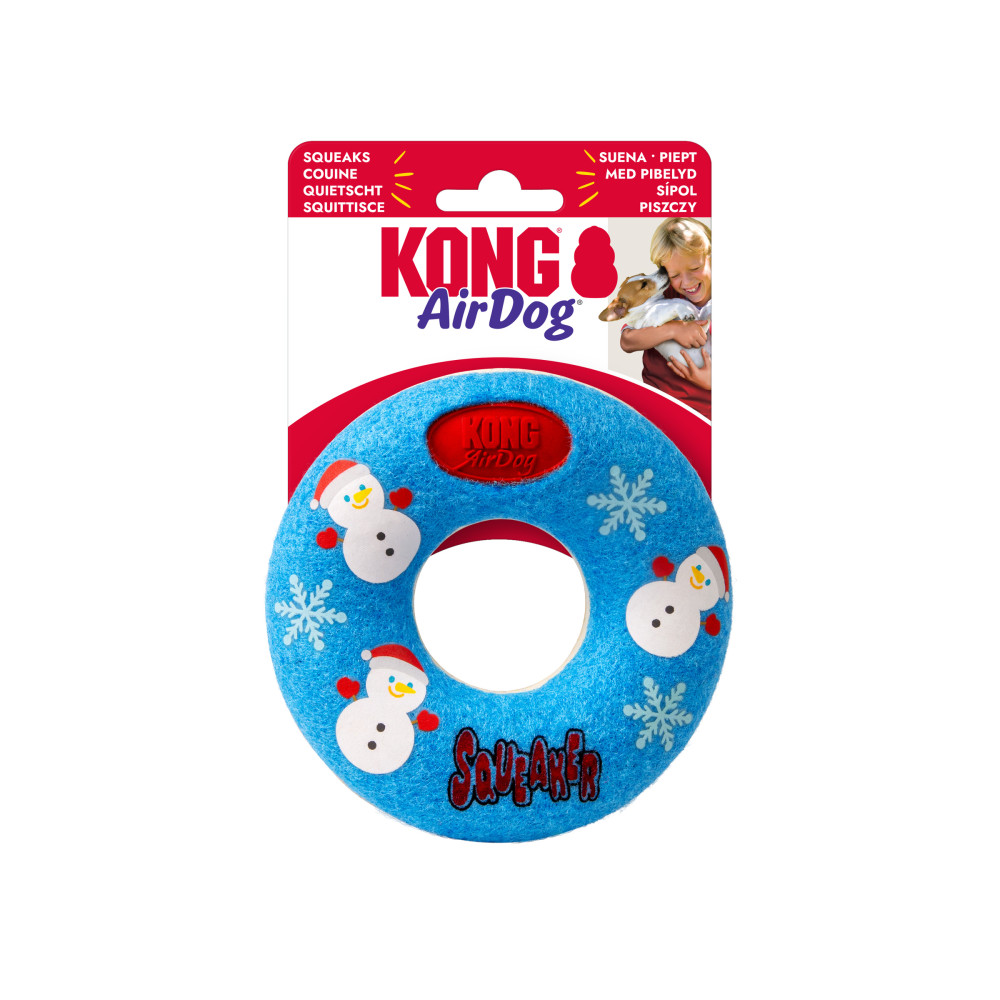 KONG HOLIDAY AIRDOG DONUT MEDIUM H25D111