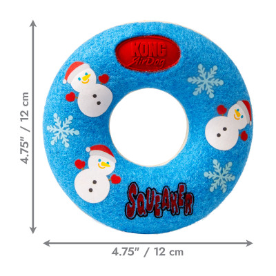 KONG HOLIDAY AIRDOG DONUT MEDIUM H25D111