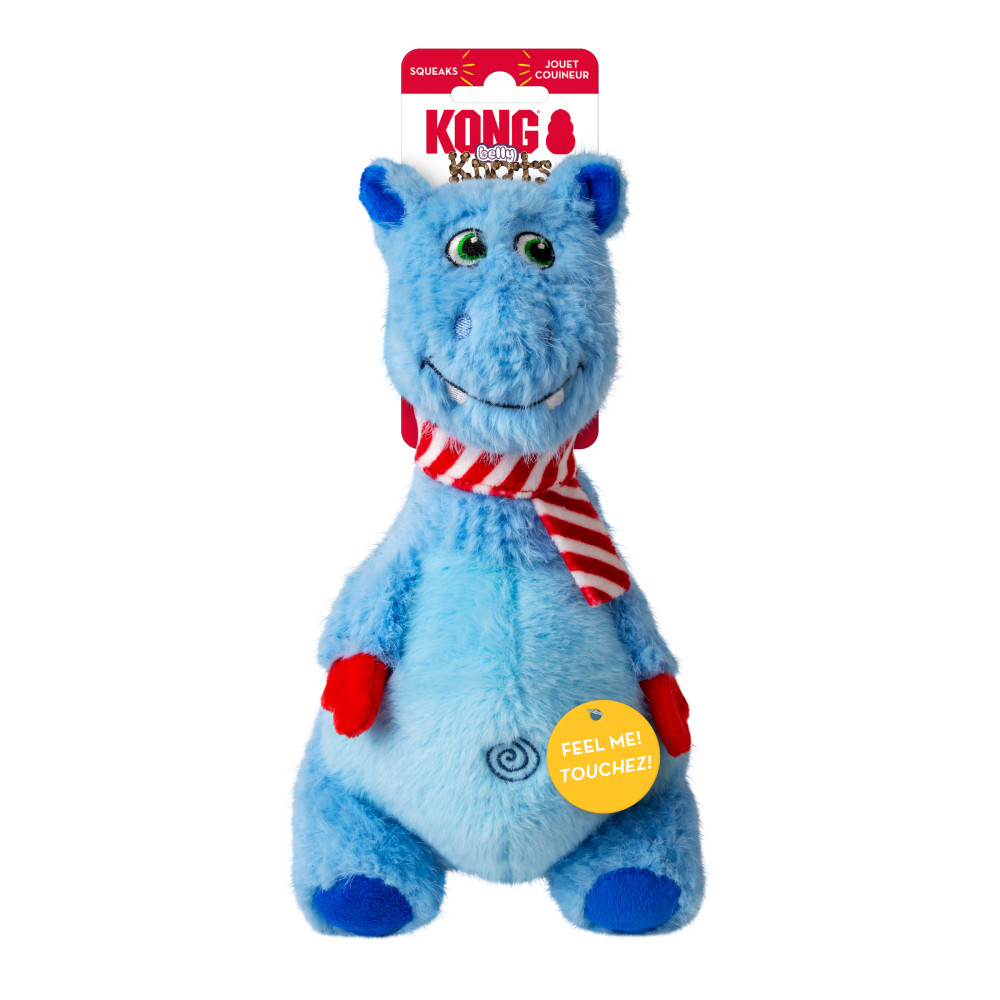 KONG HOLIDAY KNOTS BELLY HIPPO LARGE H25D119