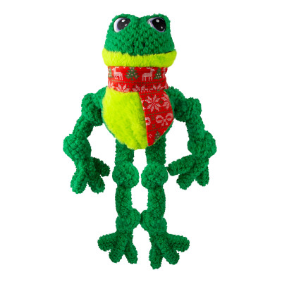 KONG HOLIDAY KNOTS FROG XL H25D121