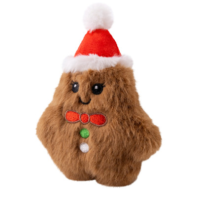 KONG HOLIDAY SNUZZLES MINI GINGERBREAD XS H25D128