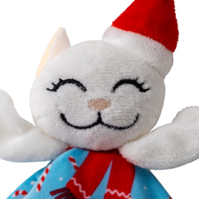 KONG HOLIDAY CRACKLES SANTA KITTY H25C148