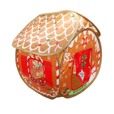 KONG HOLIDAY PLAY SPACE BUNGALOW GINGERBREAD H25C152