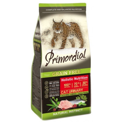 PRIMORDIAL CAT GRAIN FREE URINARY TURKEY&HERRING 2KG