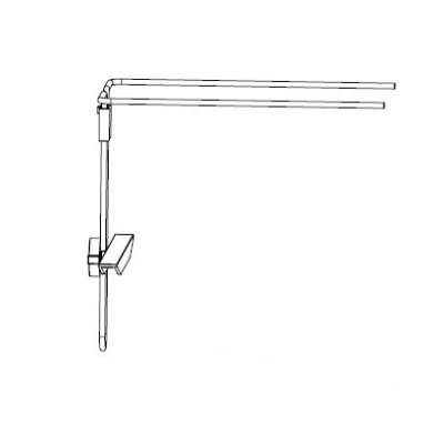 AQUAEL UCHWYT STELAŻ ULTRA SLIM 60/90 KPL